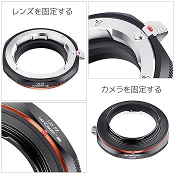 美品 KIPON マウントアダプター L/M-FX/M Mレンズ→Xマウント Leica M-Fuji X - KIPON